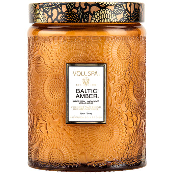 Baltic Amber - Large Jar Candle