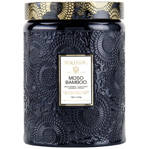 Moso Bamboo - Large Jar Candle