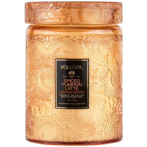 Spiced Pumpkin Latte - Large Jar Candle