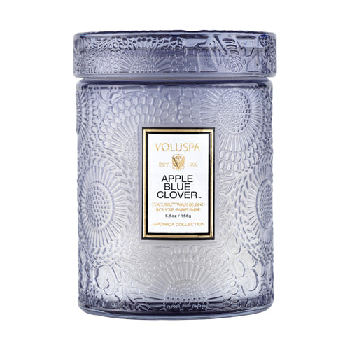 Apple Blue Clover - Small Jar Candle