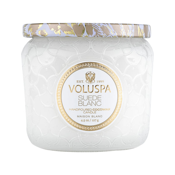 Suede Blanc | Petite Jar Candle | VOLUSPA