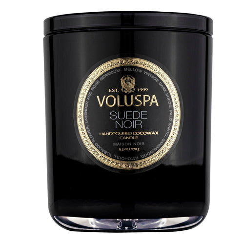 Suede Noir - Classic Candle