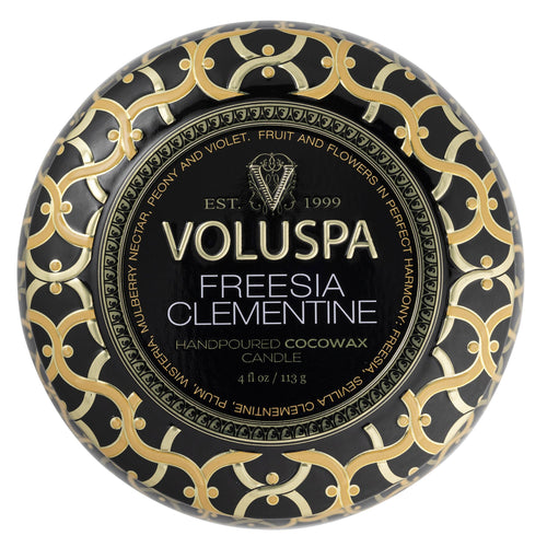 Freesia Clementine - Mini Tin Candle