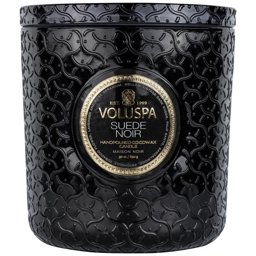 Suede Noir - Luxe Candle