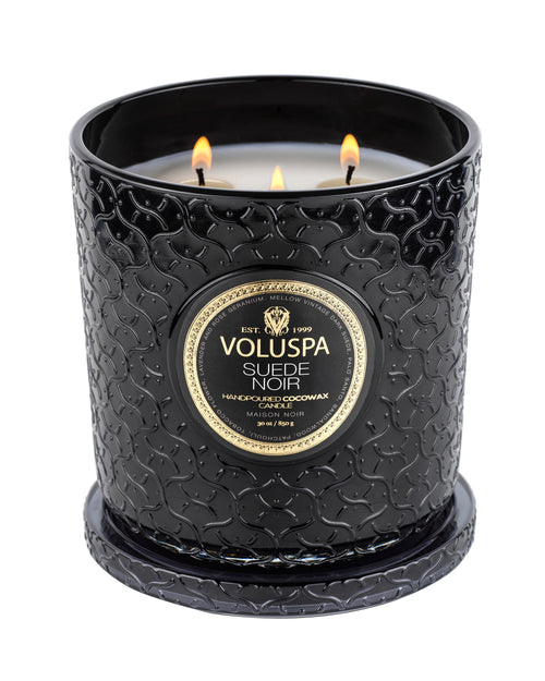 Suede Noir - Luxe Candle