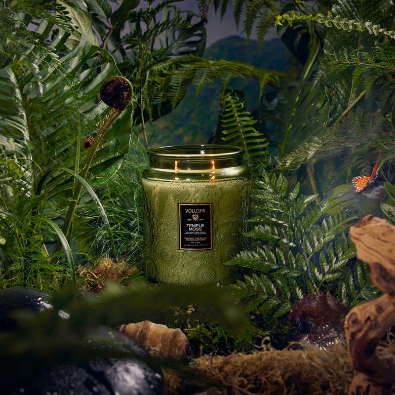 Temple Moss - Luxe Jar Candle - view 3