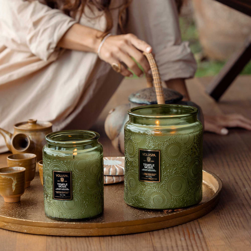 Temple Moss - Luxe Jar Candle - view 2