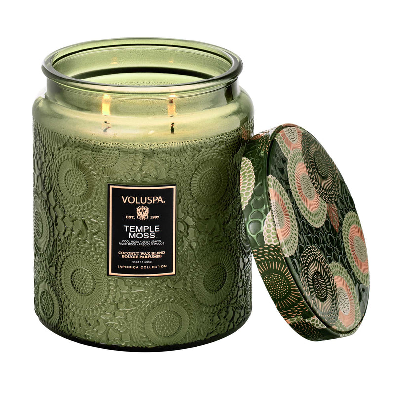 Temple Moss - Luxe Jar Candle - view 1