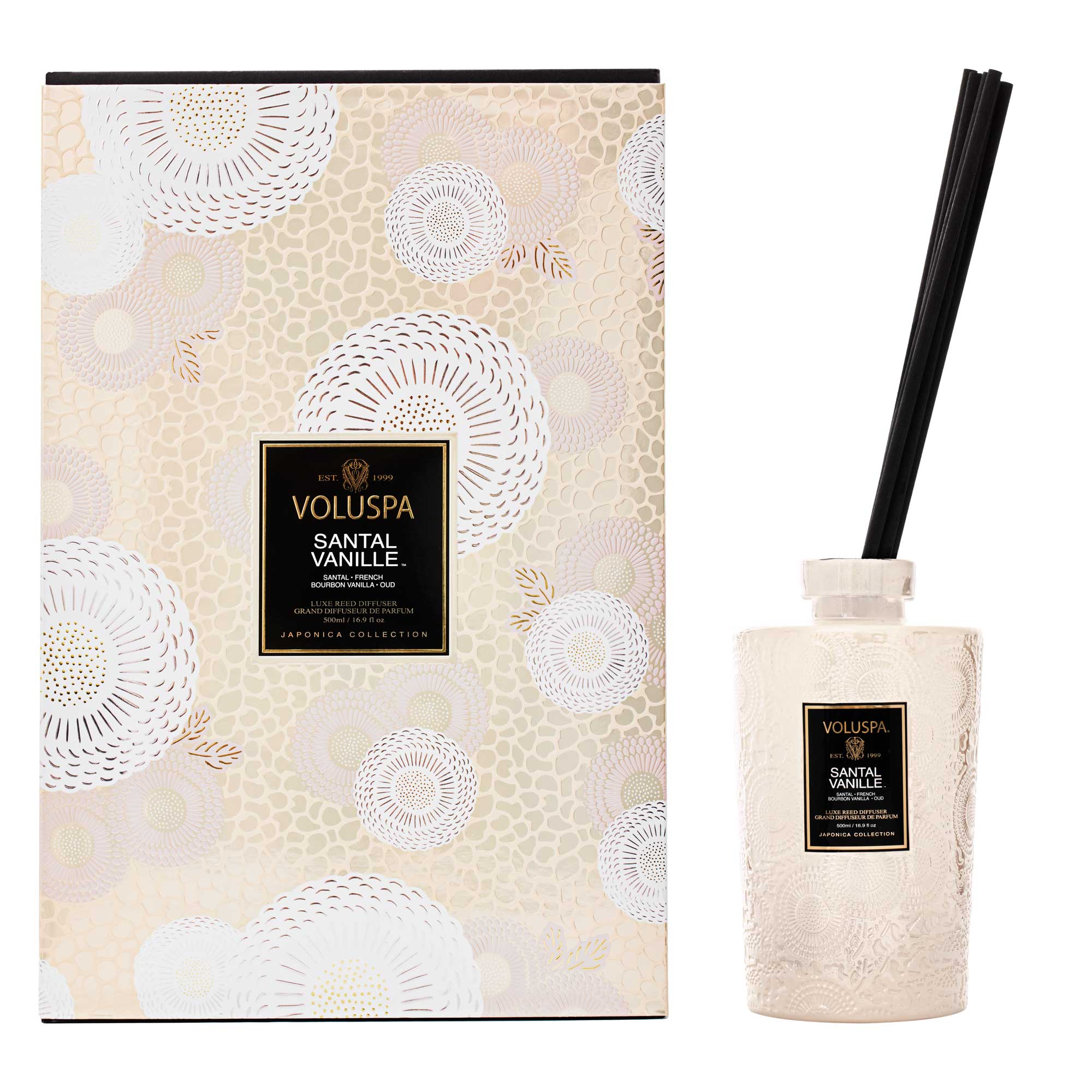 Santal Vanille, Luxe Reed Diffuser