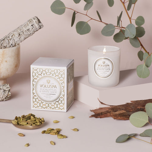 Eucalyptus & White Sage - Classic Candle