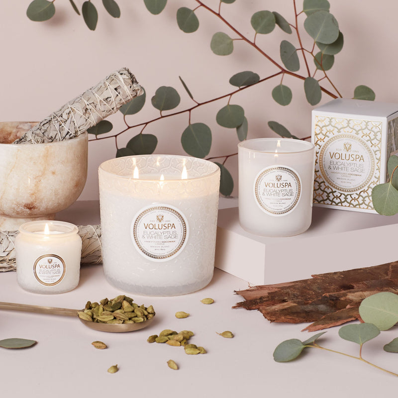 Eucalyptus & White Sage - Petite Jar Candle - view 5
