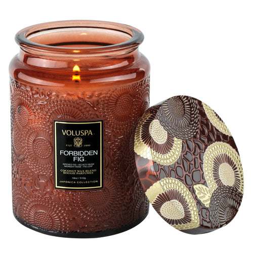 Forbidden Fig - Large Jar Candle