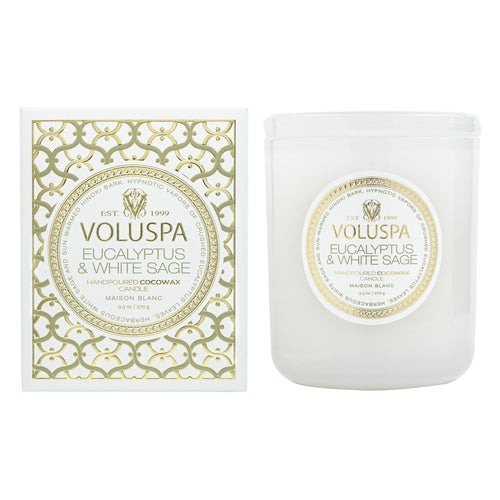 Eucalyptus & White Sage - Classic Candle