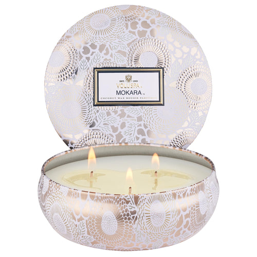 Mokara - 3 Wick Tin Candle