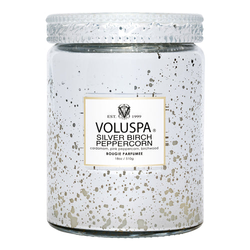 Silver Birch Peppercorn - Large Jar Candle