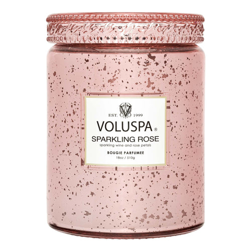 Sparkling Rose - Large Jar Candle