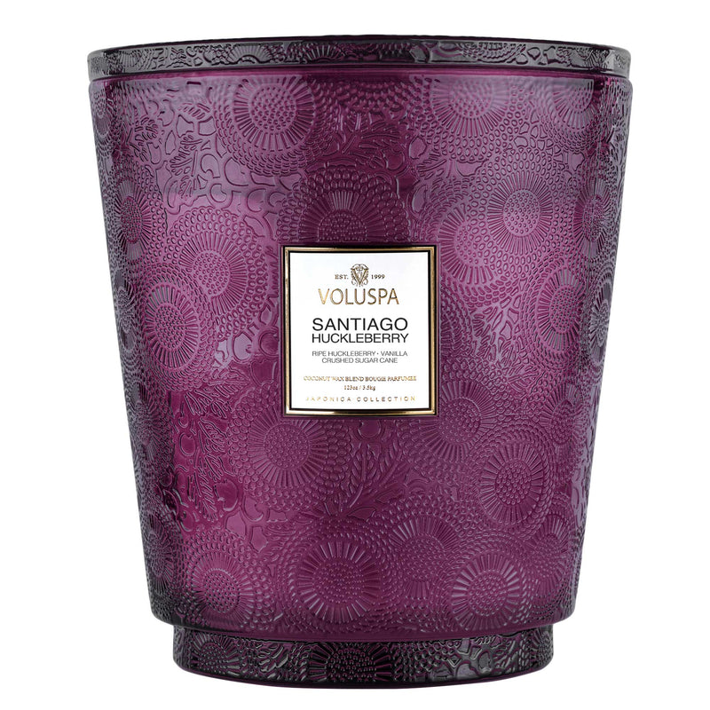 Santiago Huckleberry - 5 Wick Hearth Candle - view 1
