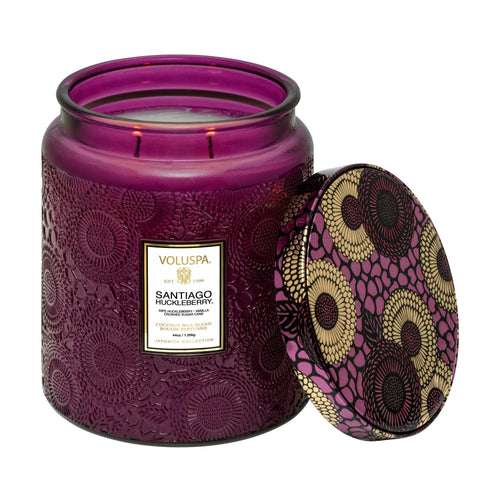 Santiago Huckleberry - Luxe Jar Candle