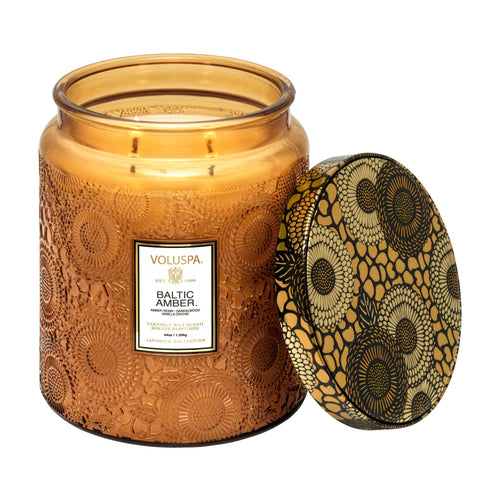 Baltic Amber - Luxe Jar Candle