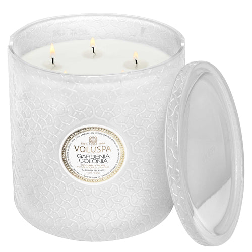 Gardenia Colonia - 5 Wick Hearth Candle