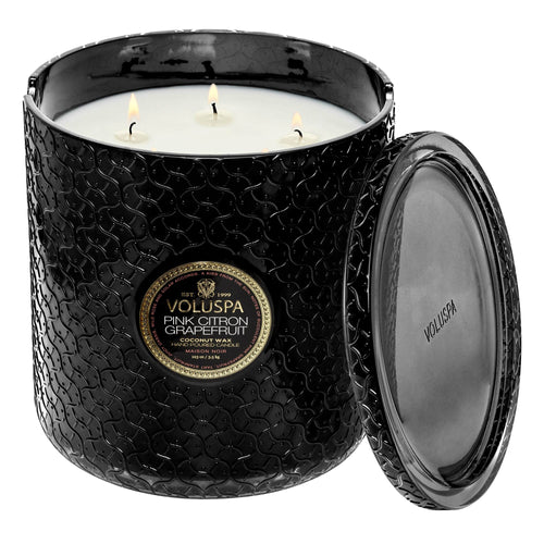 Pink Citron Grapefruit - 5 Wick Hearth Candle