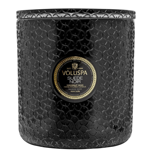 Suede Noir - 5 Wick Hearth Candle