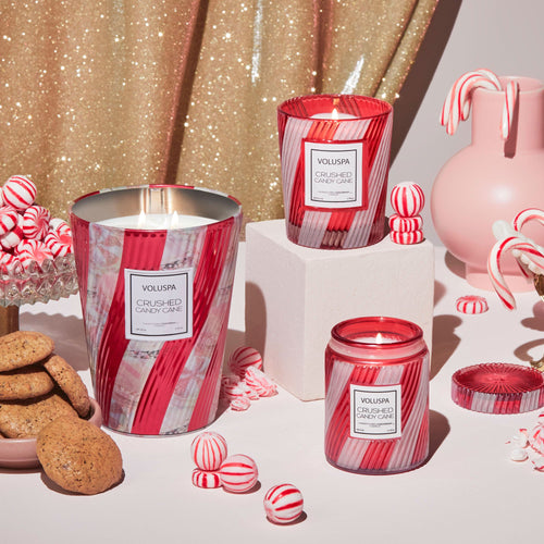 Crushed Candy Cane - Small Jar Candle