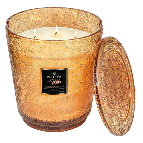 Spiced Pumpkin Latte - 5 Wick Hearth Candle