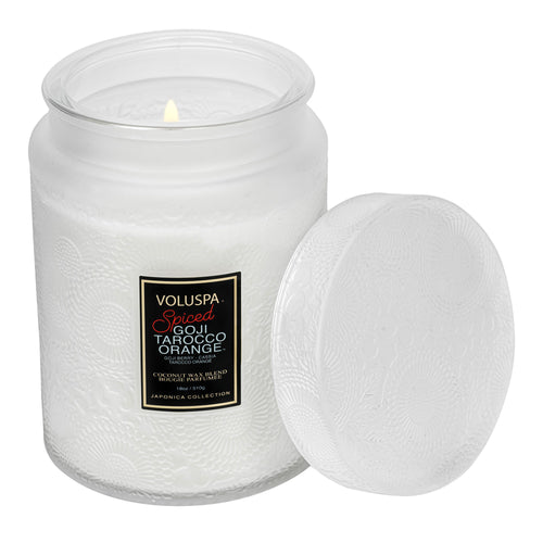 Spiced Goji Tarocco Orange - Large Jar Candle