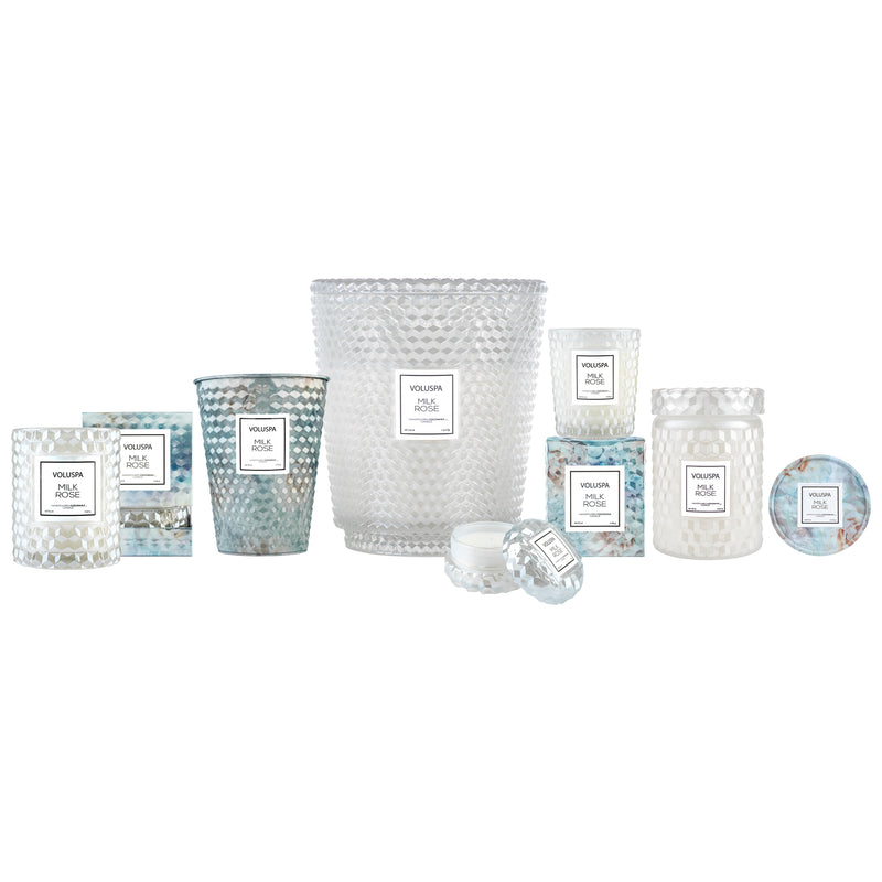 Milk Rose - 2 Wick Tin Candle