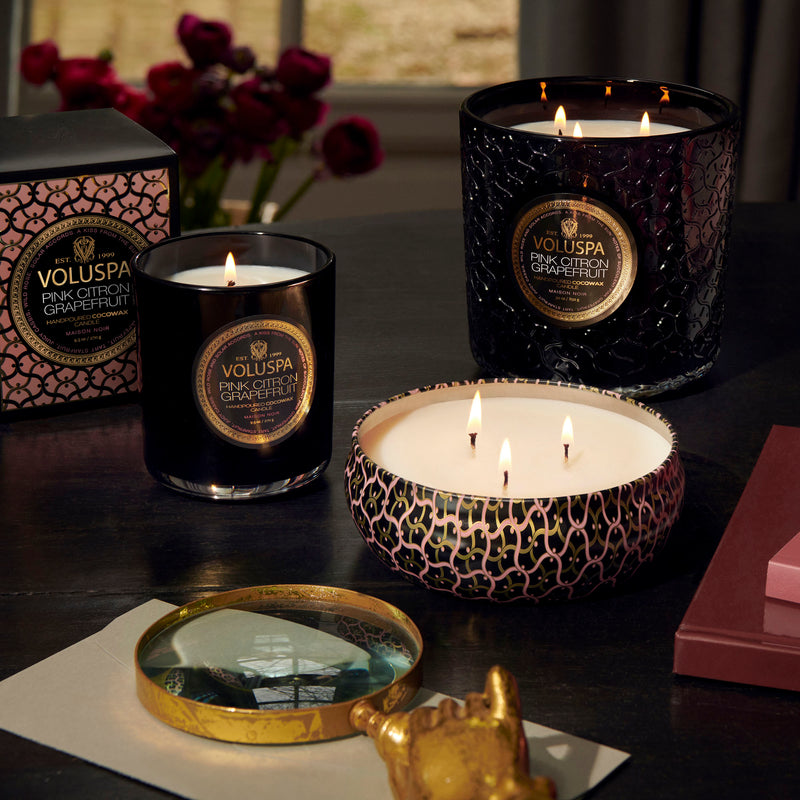 Pink Citron Grapefruit - Classic Candle