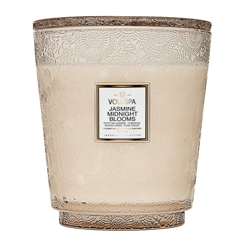 Jasmine Midnight Blooms - 5 Wick Hearth Candle