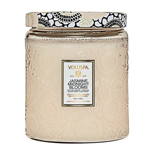 Jasmine Midnight Blooms - Luxe Jar Candle