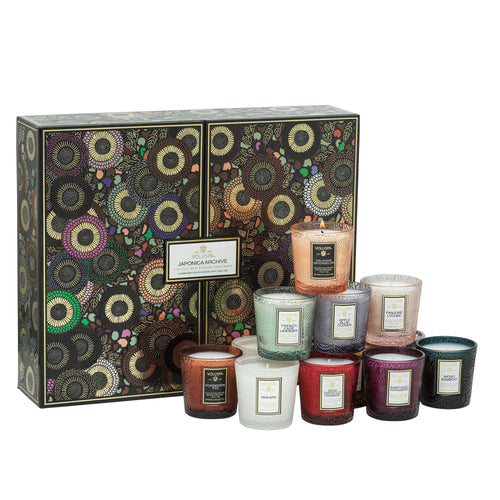 Japonica Archive - 12 Votive Gift Set