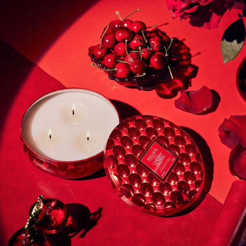 Cherry Gloss - 3 Wick Tin Candle