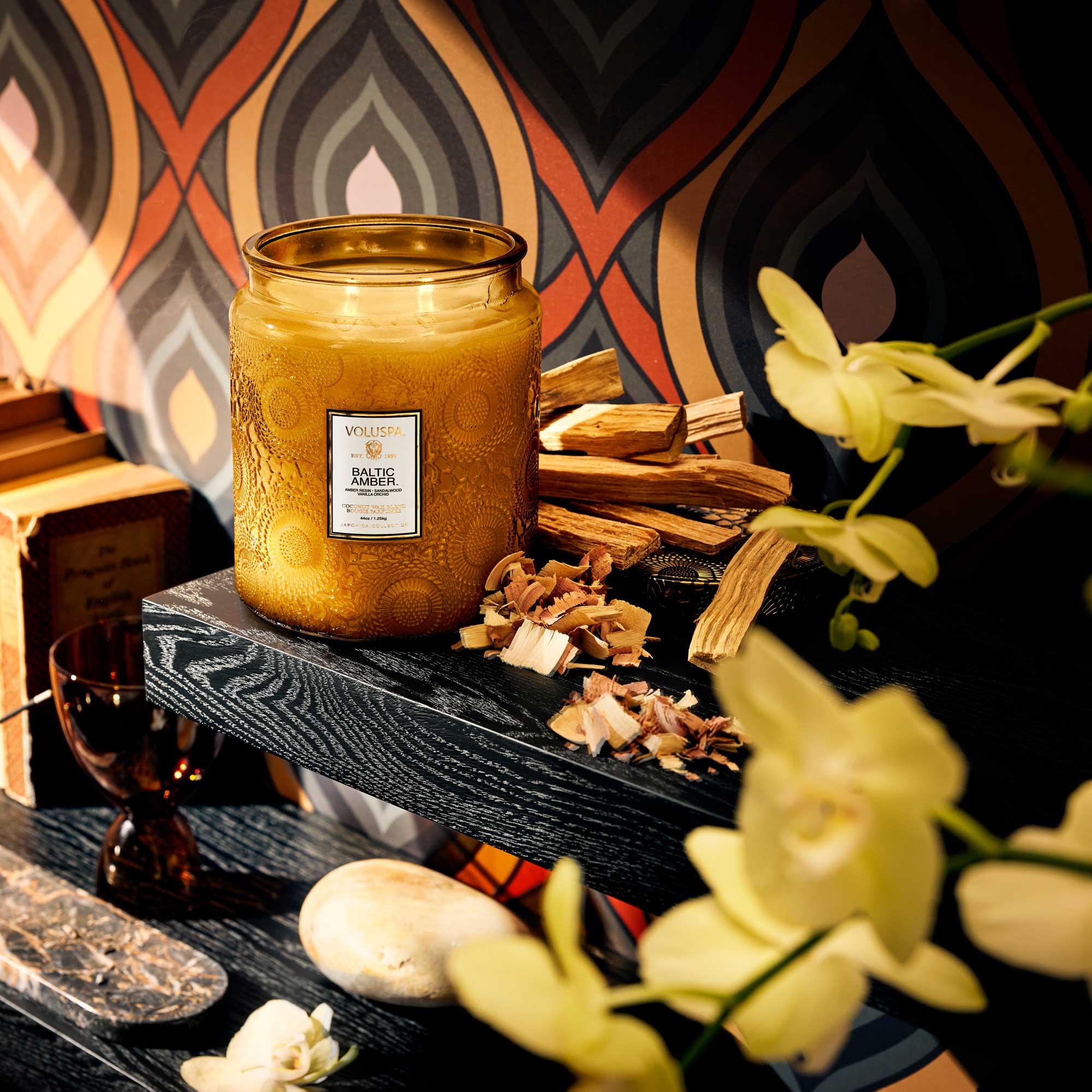 Private Collection Precious Amber Scented Candle - luxury scented