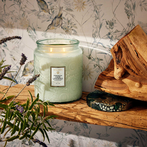 French Cade Lavender - Luxe Jar Candle