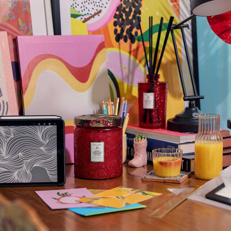 Goji Tarocco Orange - Luxe Jar Candle