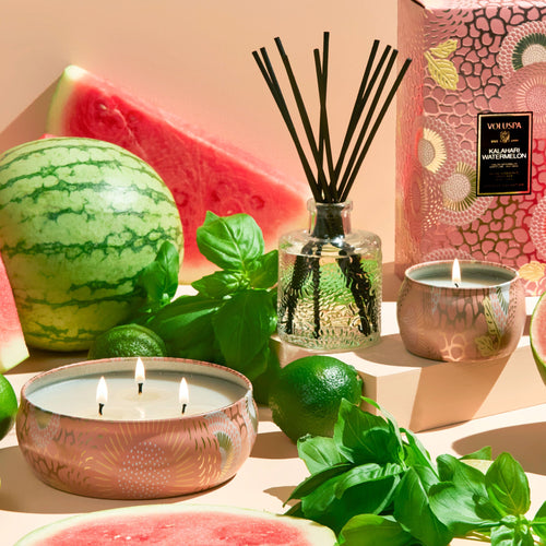 Kalahari Watermelon - 3 Wick Tin Candle