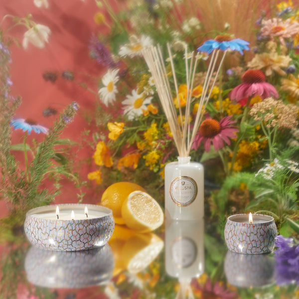 Wildflowers | 3 Wick Tin Candle | VOLUSPA