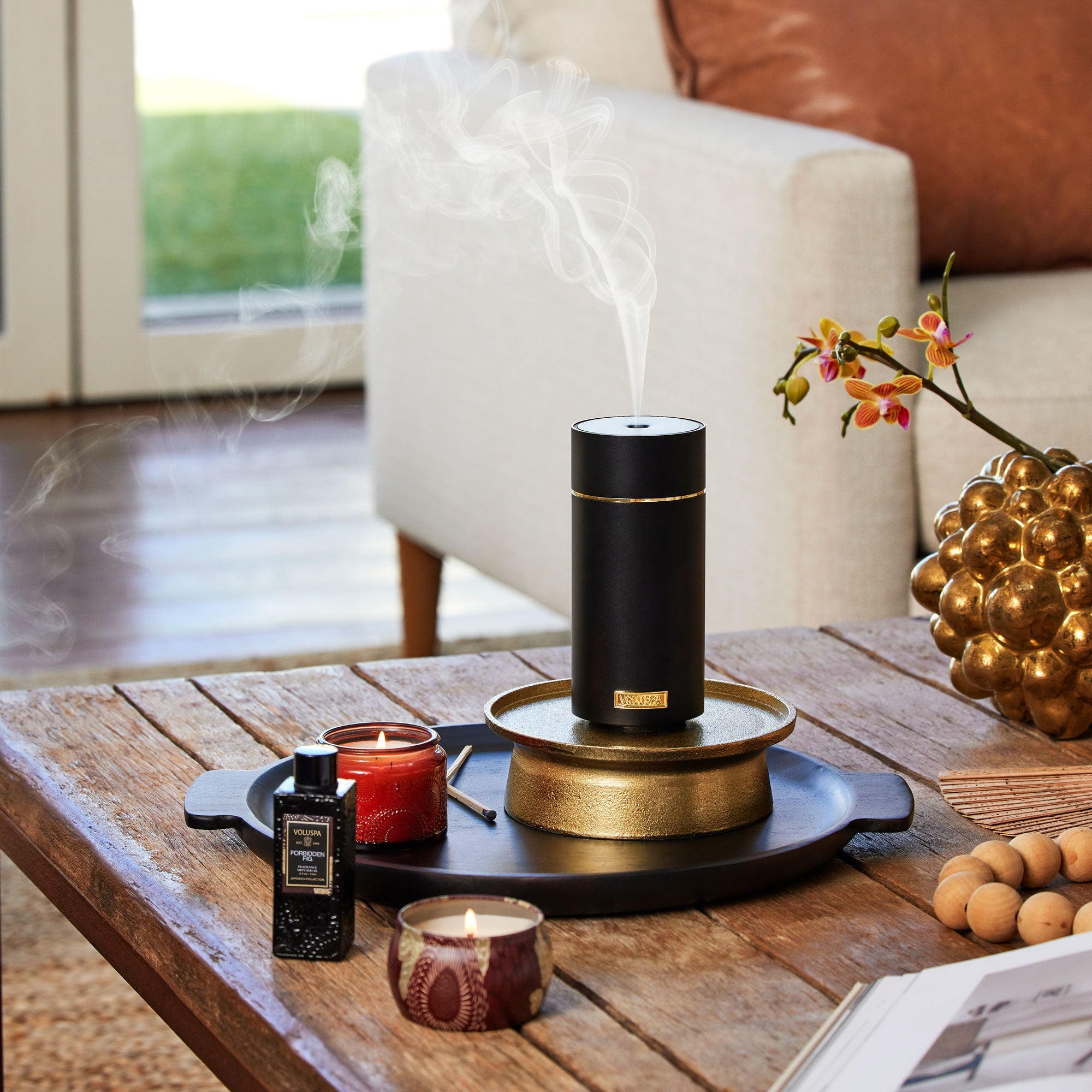 Ice Labs Essential Oils Diffuser with 4 Oil, Ultrasonic Aroma Diffuser with