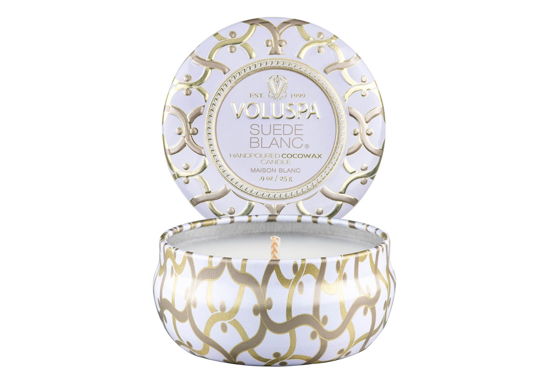 Suede Blanc - Tiny Tin