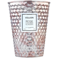Rose Colored Glasses - 2 Wick Table Tin Candle