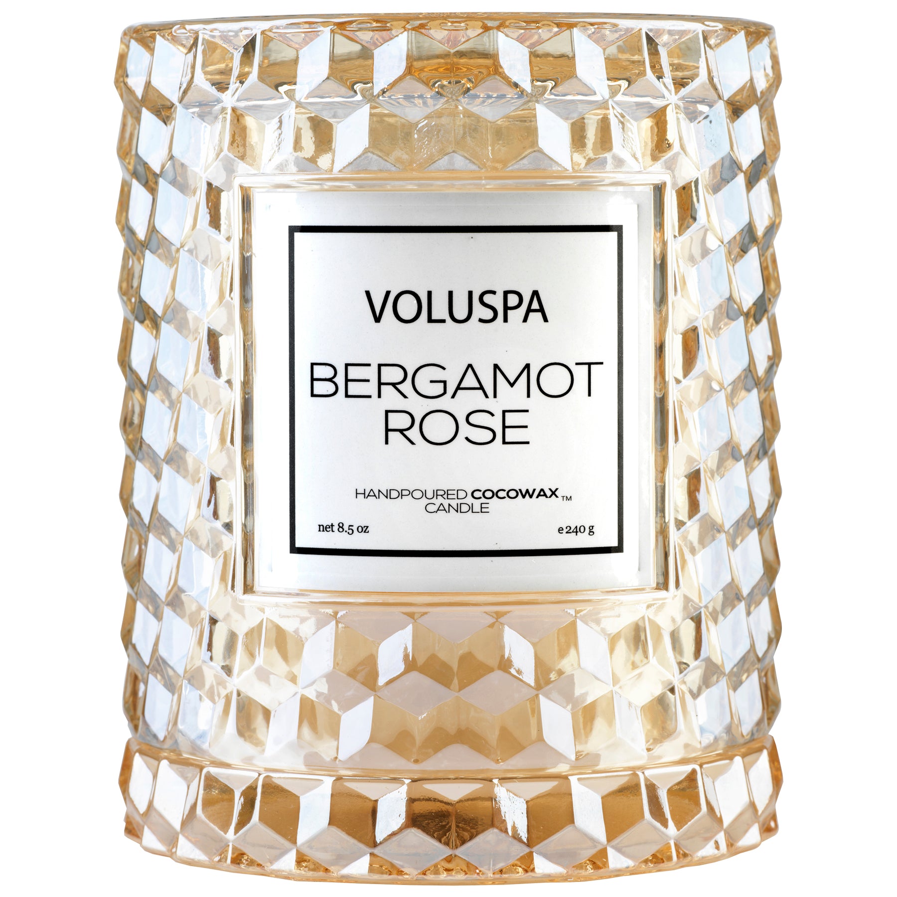 Bergamot Rose - Cloche Candle
