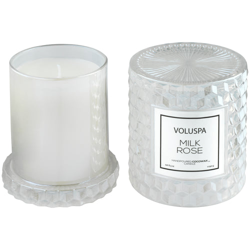 Milk Rose - Cloche Candle