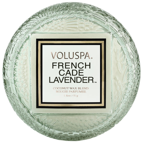 French Cade Lavender - Macaron Candle