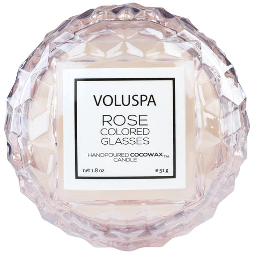 Rose Colored Glasses - Macaron Candle