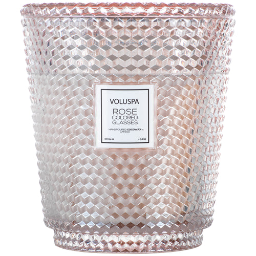 Rose Colored Glasses - 5 Wick Hearth Candle