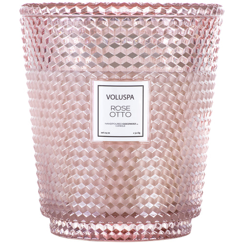 Rose Otto - 5 Wick Hearth Candle