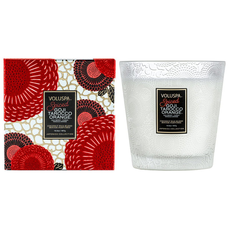 Spiced Goji Tarocco Orange - 2 Wick Hearth Candle